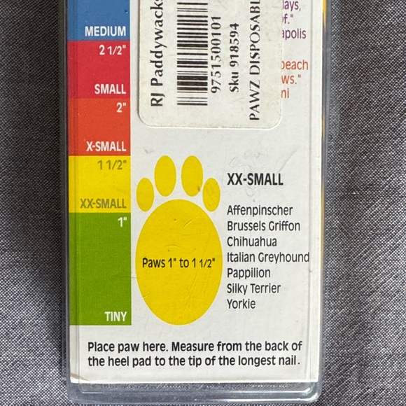 NEW PAWZ Yellow Dog Boots XX Small - Picture 6 of 6